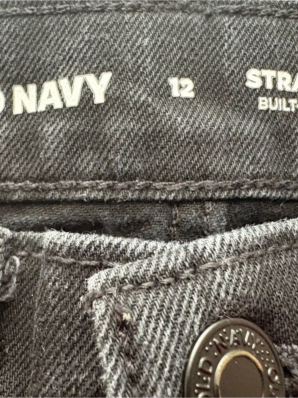 Boys 3 pair Blue gray and Black Stretch Jeans — Modern Fit Size 12